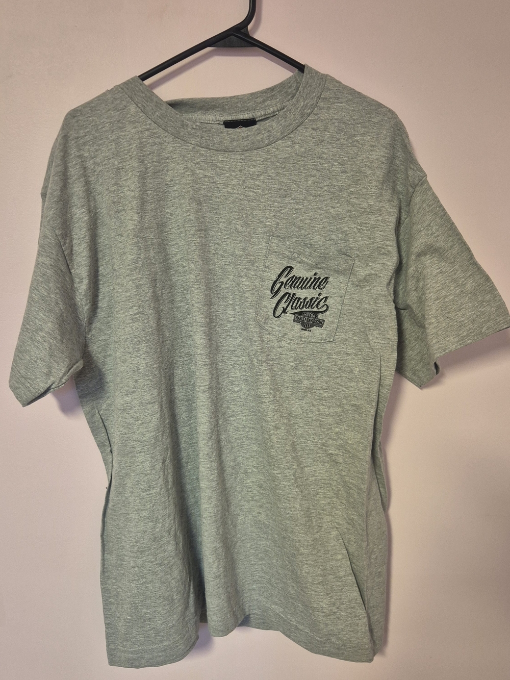 Harley-Davidson Genuine Classic Large Pocket T-Shirt – Grey